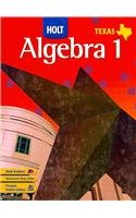 Holt ALGEBRA 1: Texas Edition - 6796