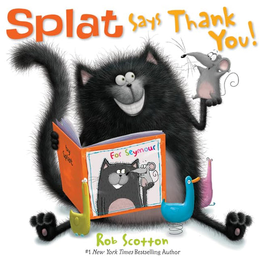 Splat Says Thank You! (Splat the Cat) - 9621