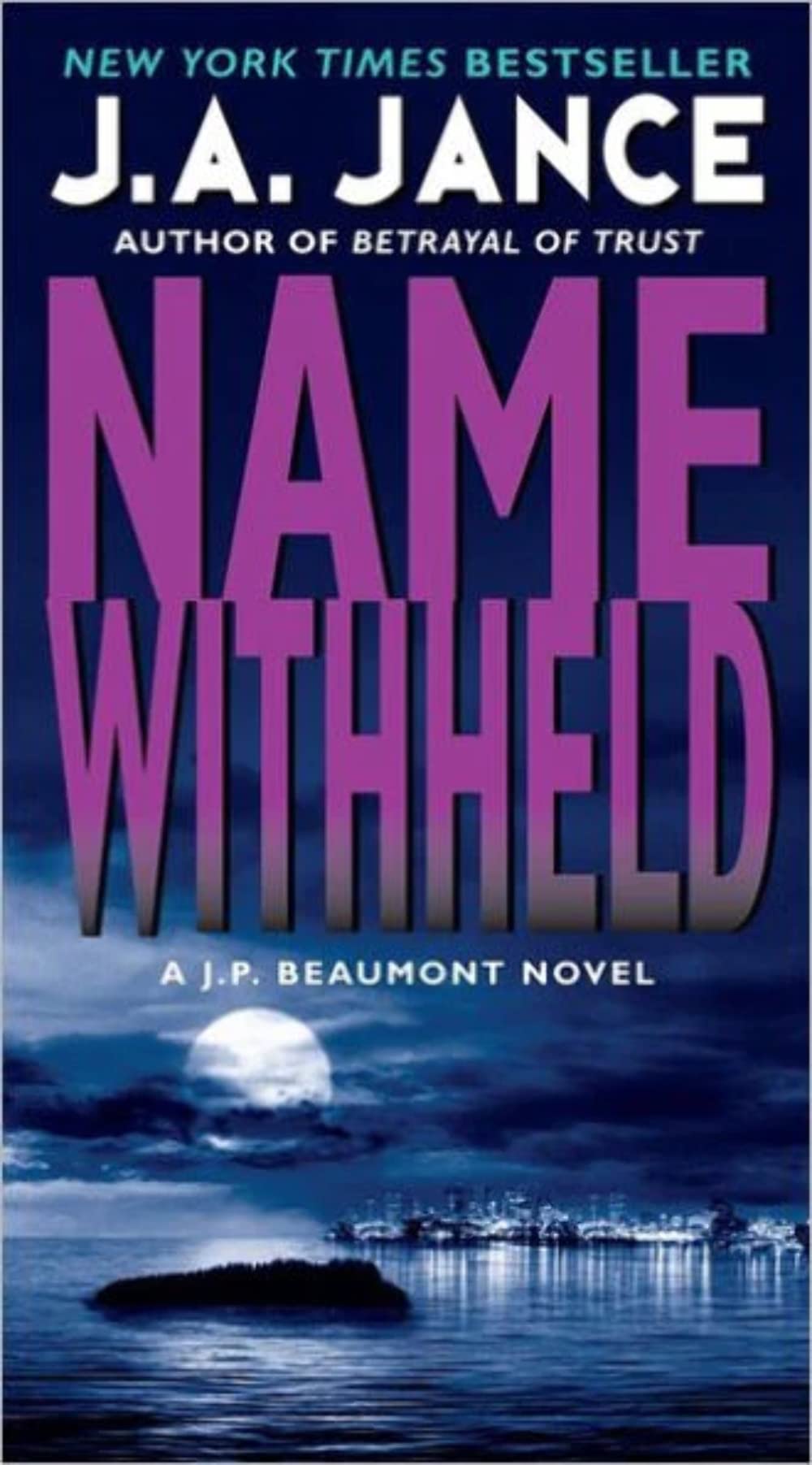 Name Withheld: A J.P. Beaumont Novel (J. P. Beaumont Novel, 13) - 5918