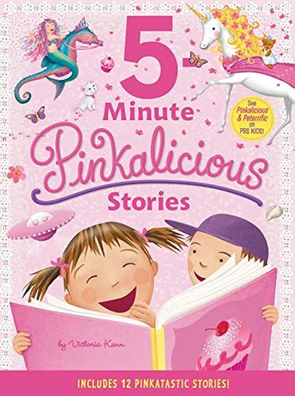 Pinkalicious: 5-Minute Pinkalicious Stories: Includes 12 Pinkatastic Stories! - 5283
