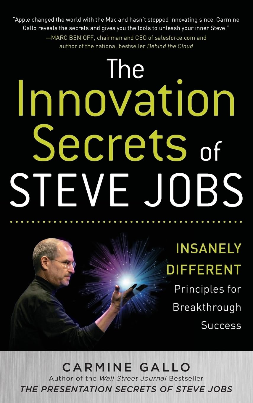 The Innovation Secrets of Steve Jobs: Insanely Different Principles for Breakthrough Success - 4835
