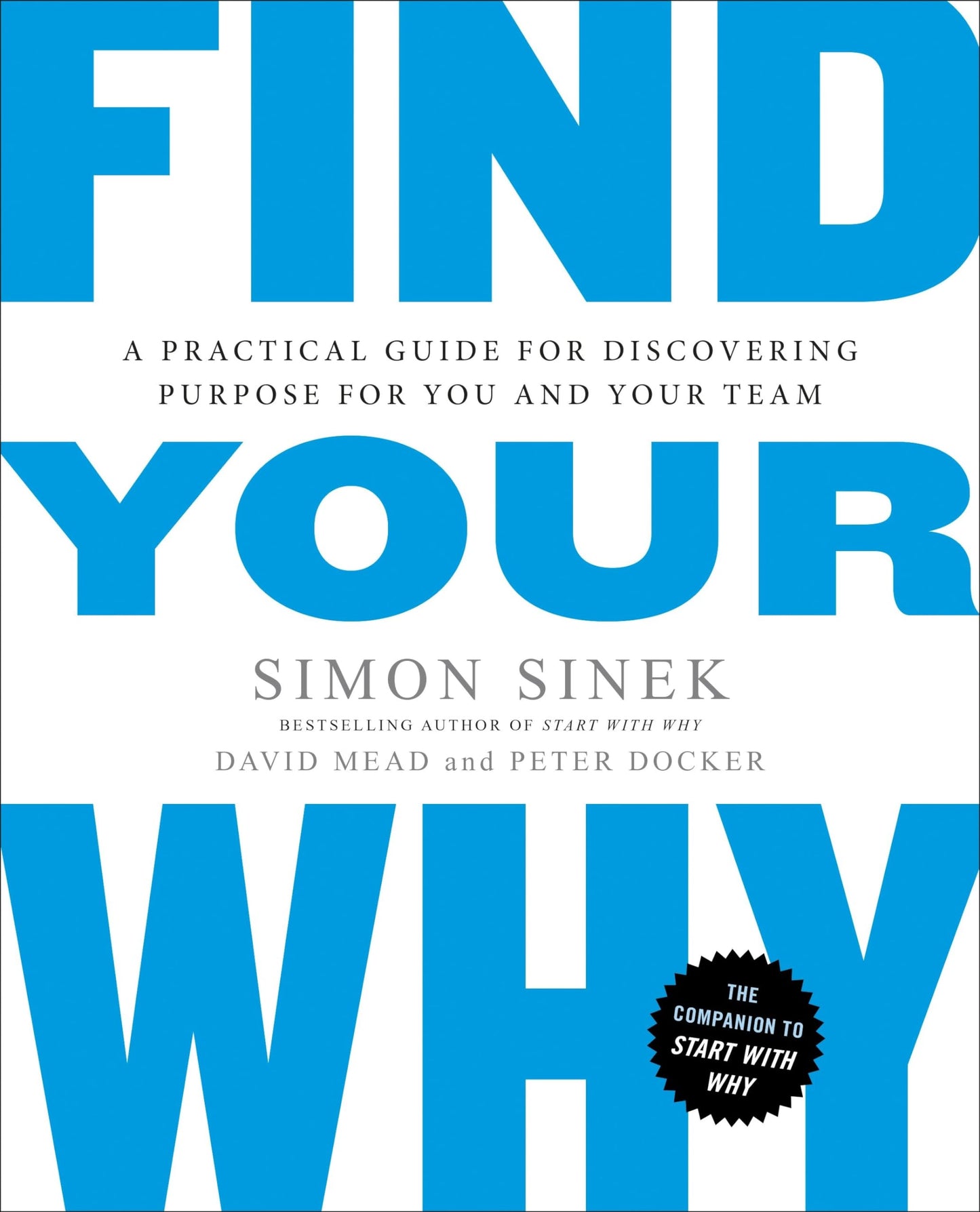 Find Your Why: A Practical Guide for Discovering Purpose for You and Your Team - 5862