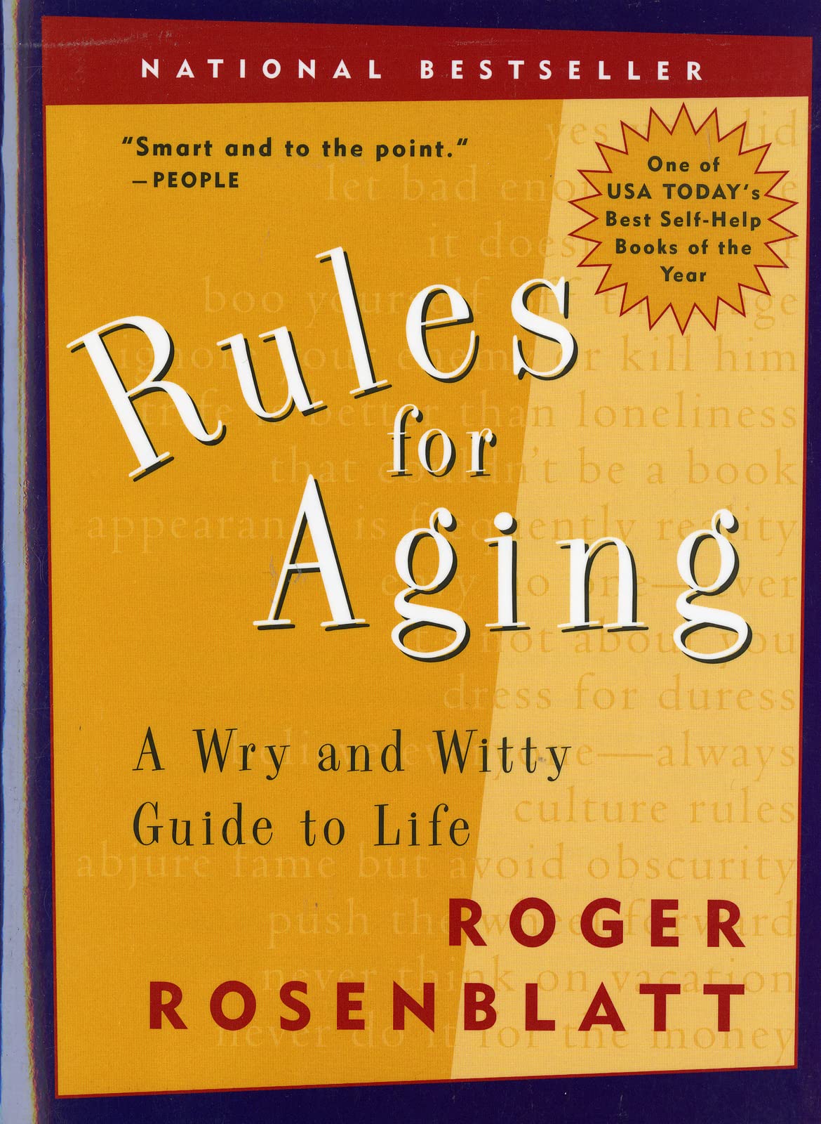 Rules for Aging: A Wry and Witty Guide to Life - 4130
