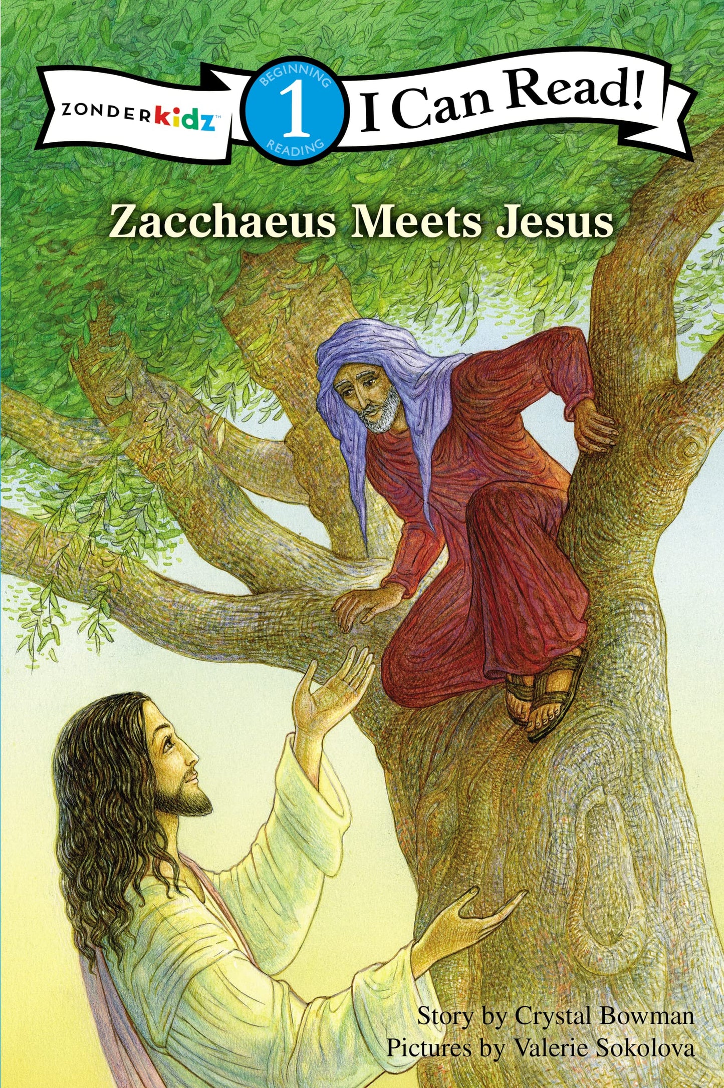 Zacchaeus Meets Jesus: Level 1 (I Can Read! / Bible Stories) - 5968