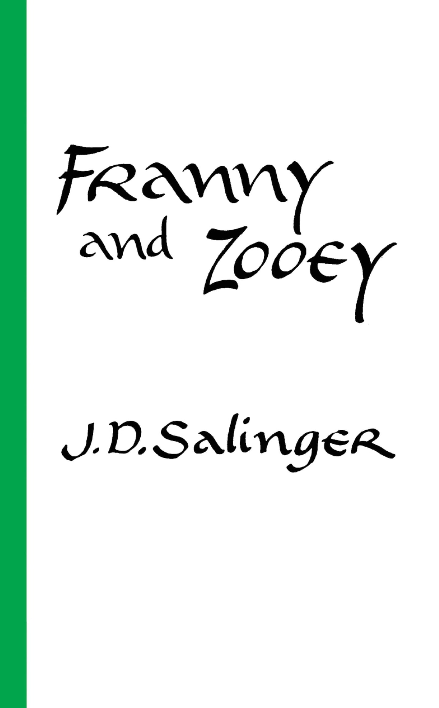 Franny and Zooey - 8135