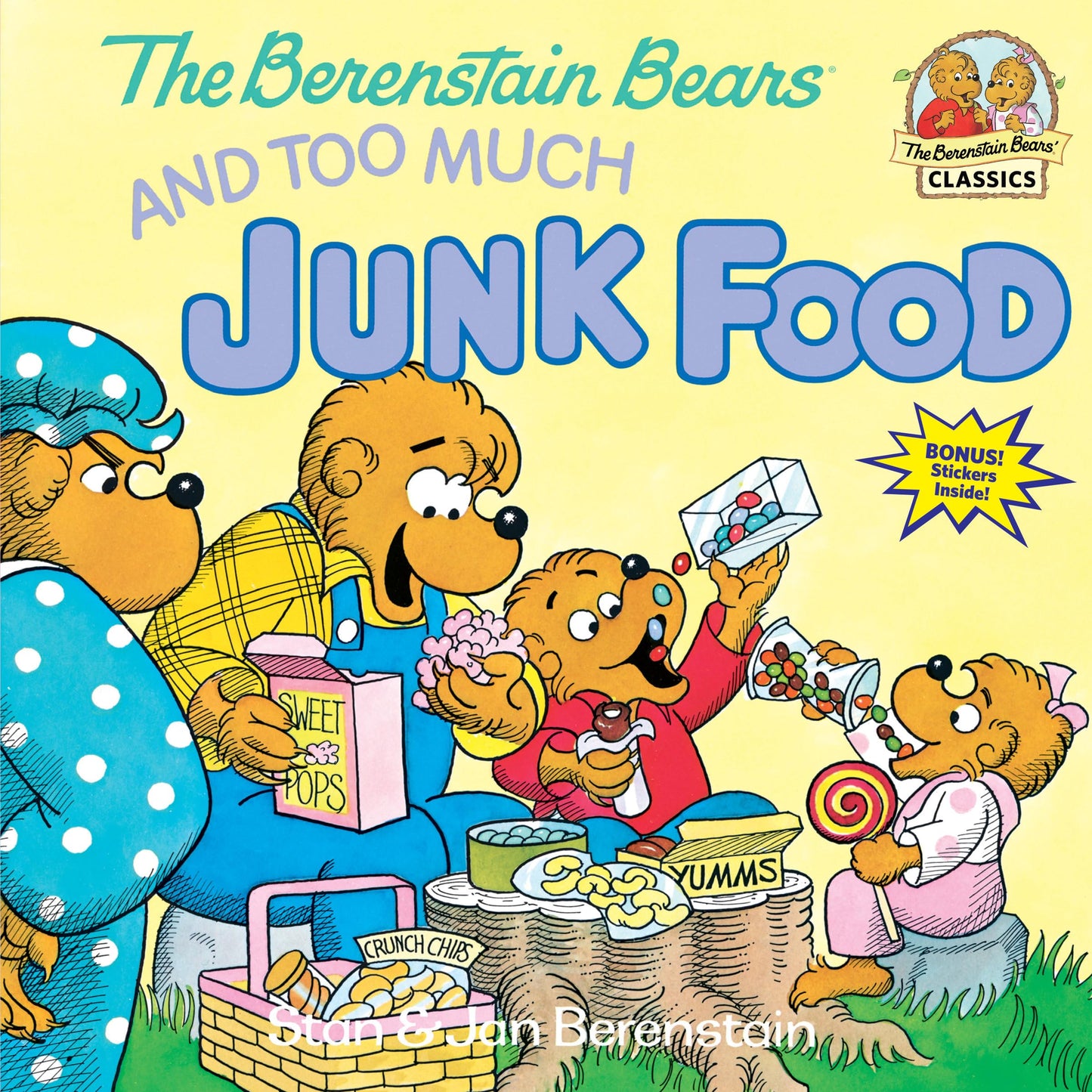 The Berenstain Bears & Too Much Junk Food - 8336