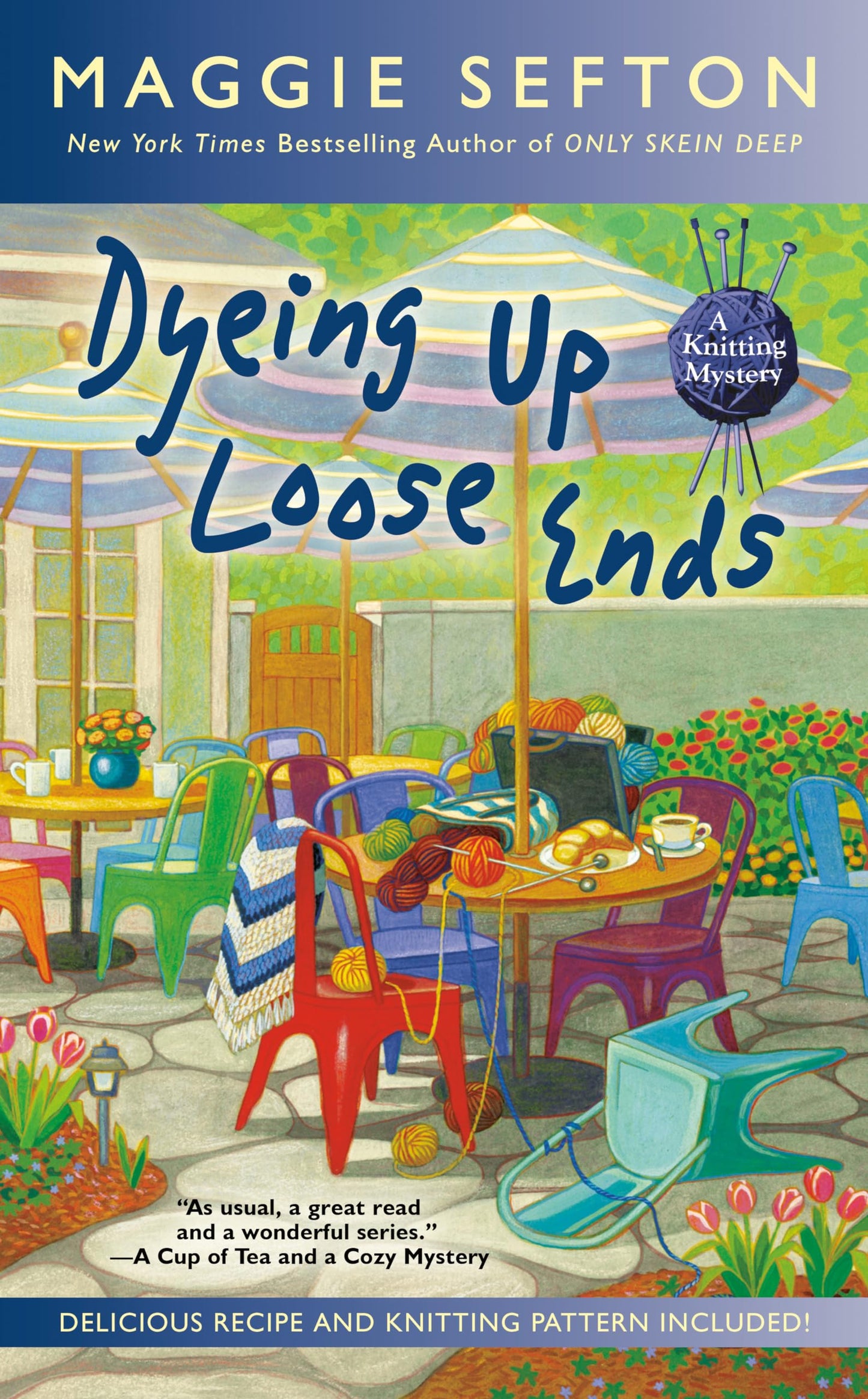 Dyeing Up Loose Ends (A Knitting Mystery)
