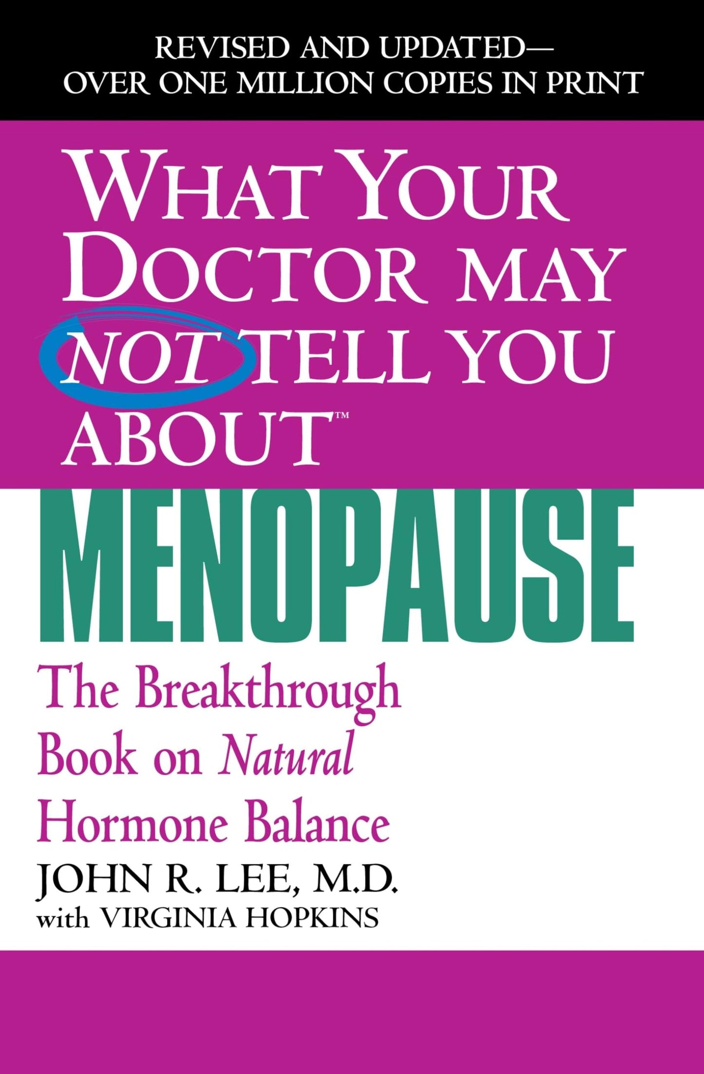 What Your Doctor May Not Tell You About Menopause (TM): The Breakthrough Book on Natural Hormone Balance (What Your Doctor May Not Tell You About...(Paperback))