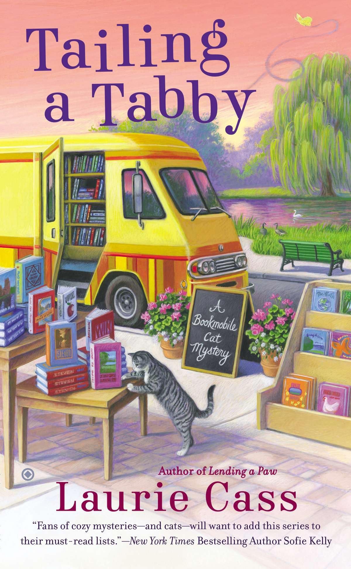 Tailing a Tabby (A Bookmobile Cat Mystery) - 8314