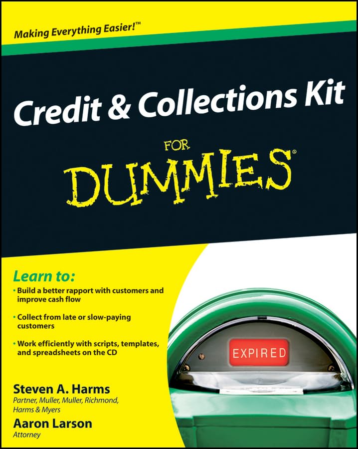 Credit and Collections Kit For Dummies - 8441