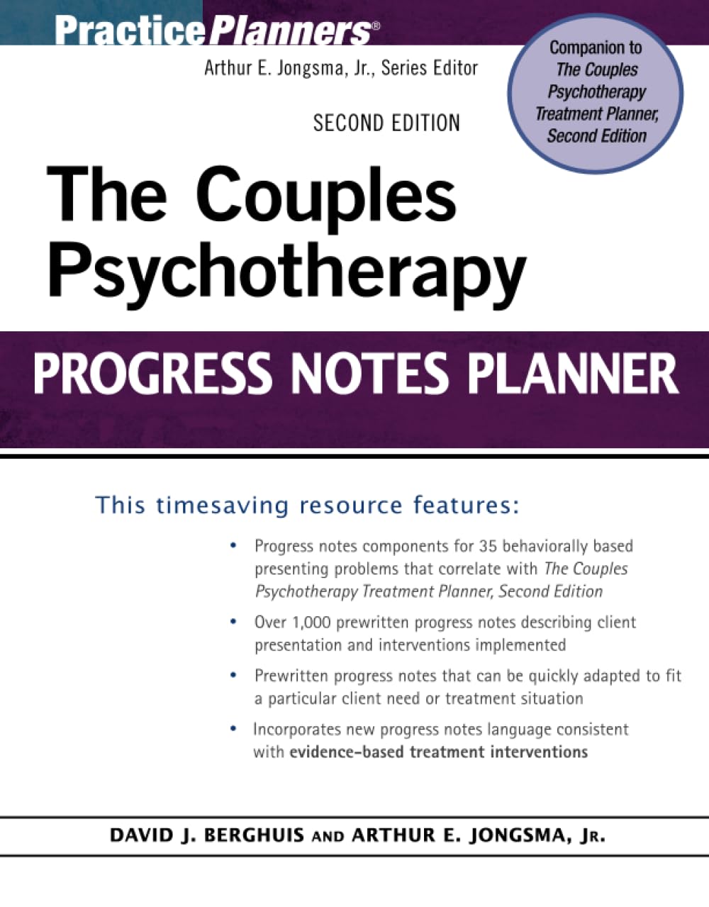 The Couples Psychotherapy Progress Notes Planner - 3296