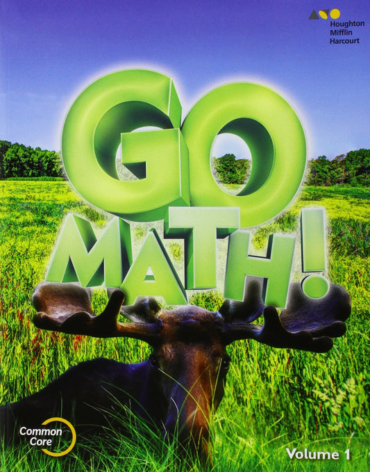 Student Edition Volume 1 Grade 3 2015 (Go Math!) - 8695