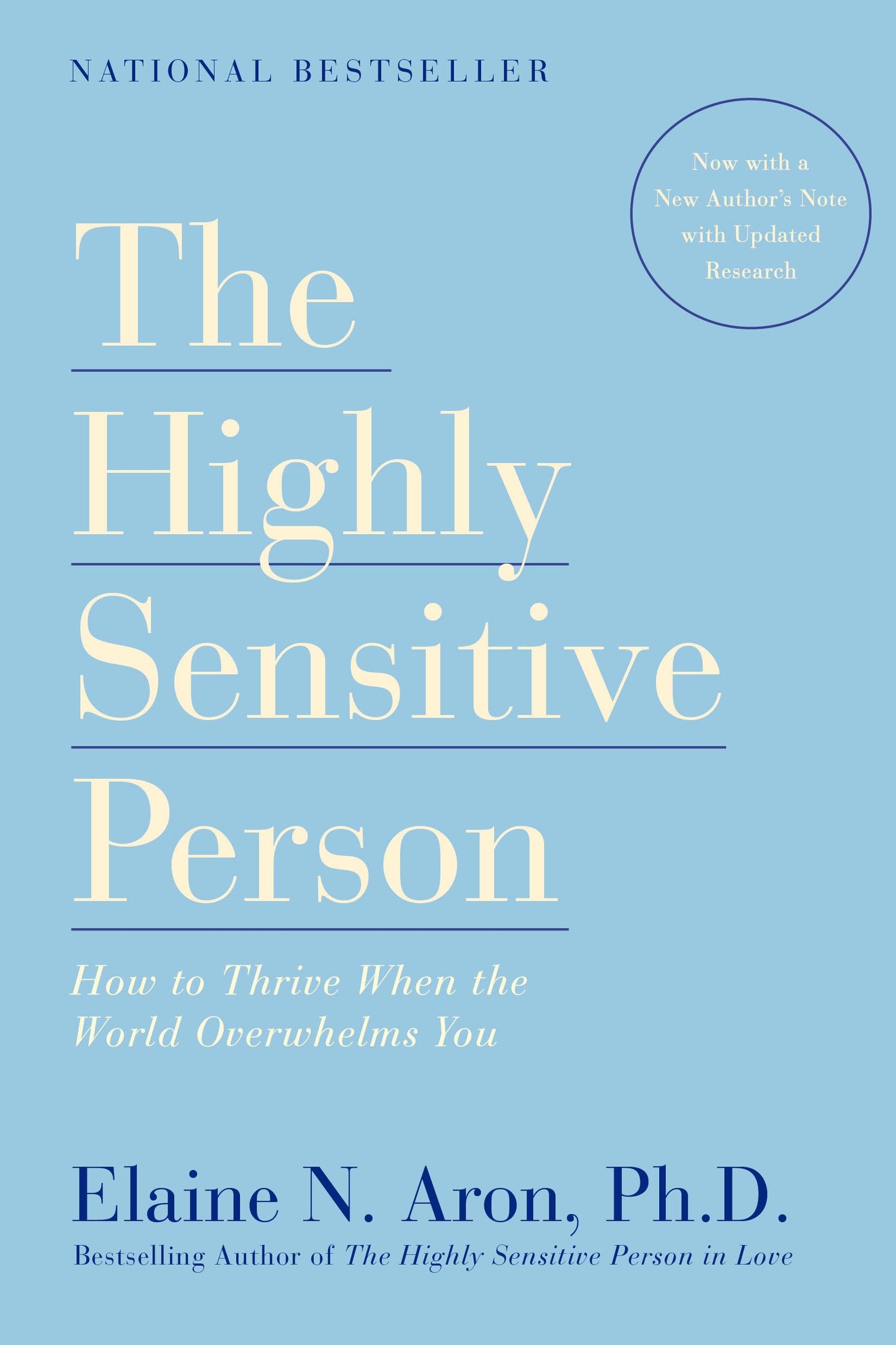 The Highly Sensitive Person: How to Thrive When the World Overwhelms You - 2315