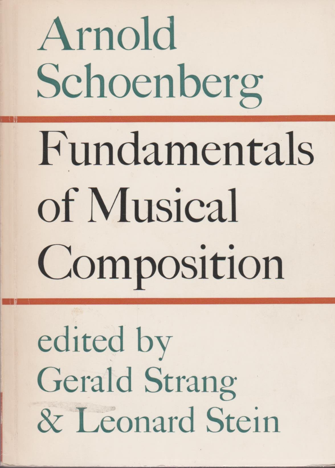 Fundamentals of Musical Composition