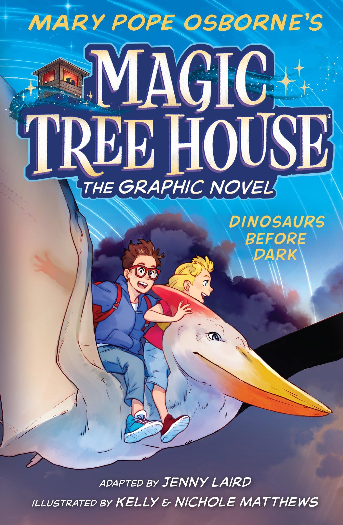 Dinosaurs Before Dark Graphic Novel (Magic Tree House) - 4192