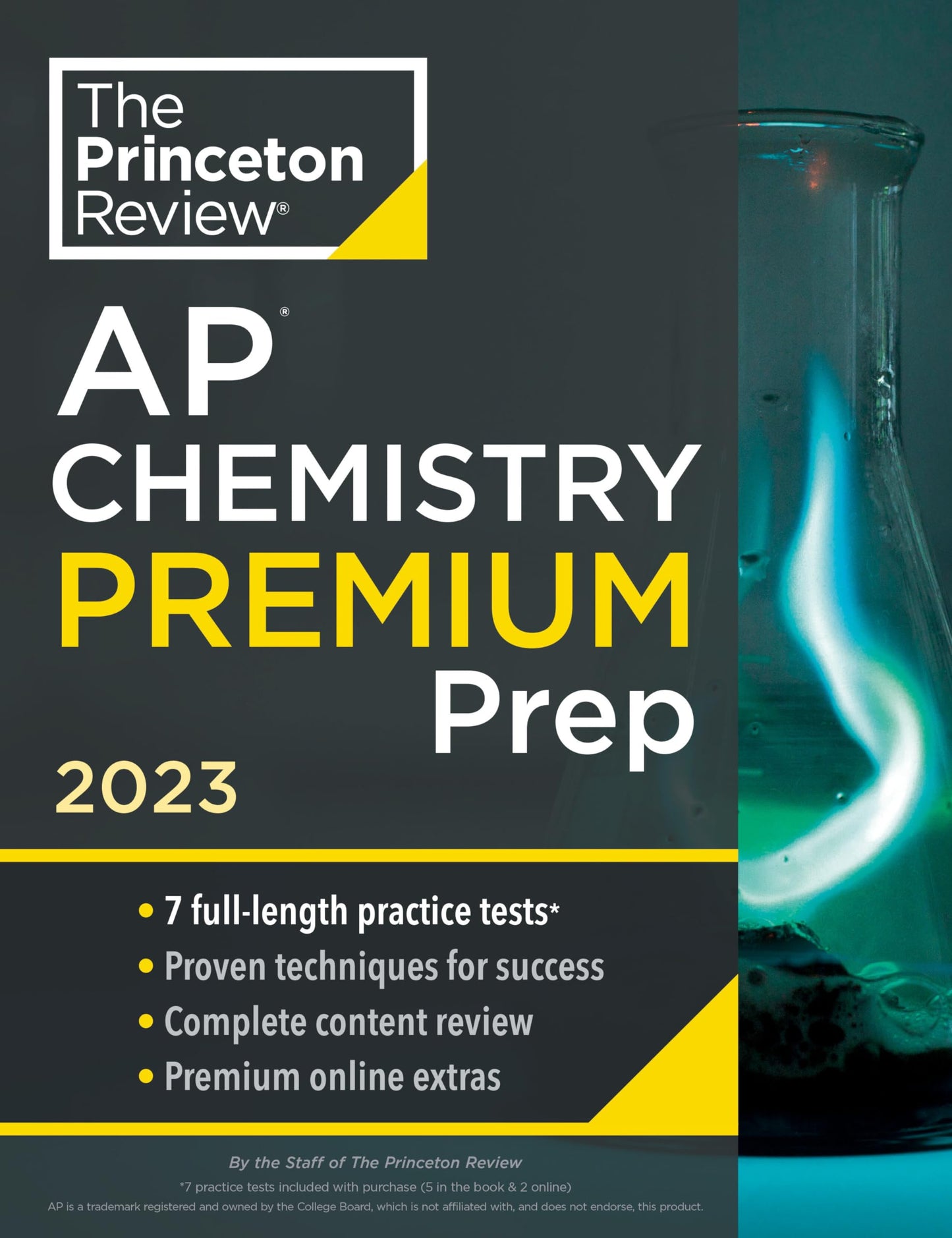 Princeton Review AP Chemistry Premium Prep, 2023: 7 Practice Tests + Complete Content Review + Strategies & Techniques (College Test Preparation) - 1600