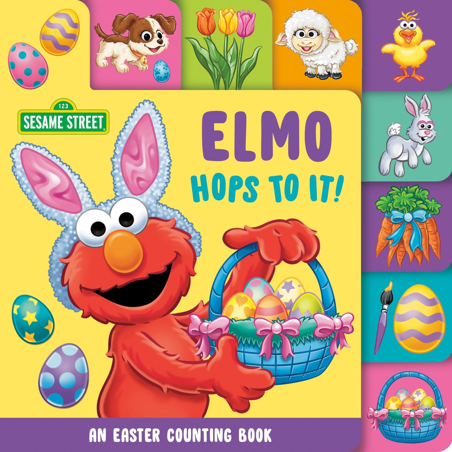 Elmo Hops to It! An Easter Counting Book (Sesame Street) - 7002