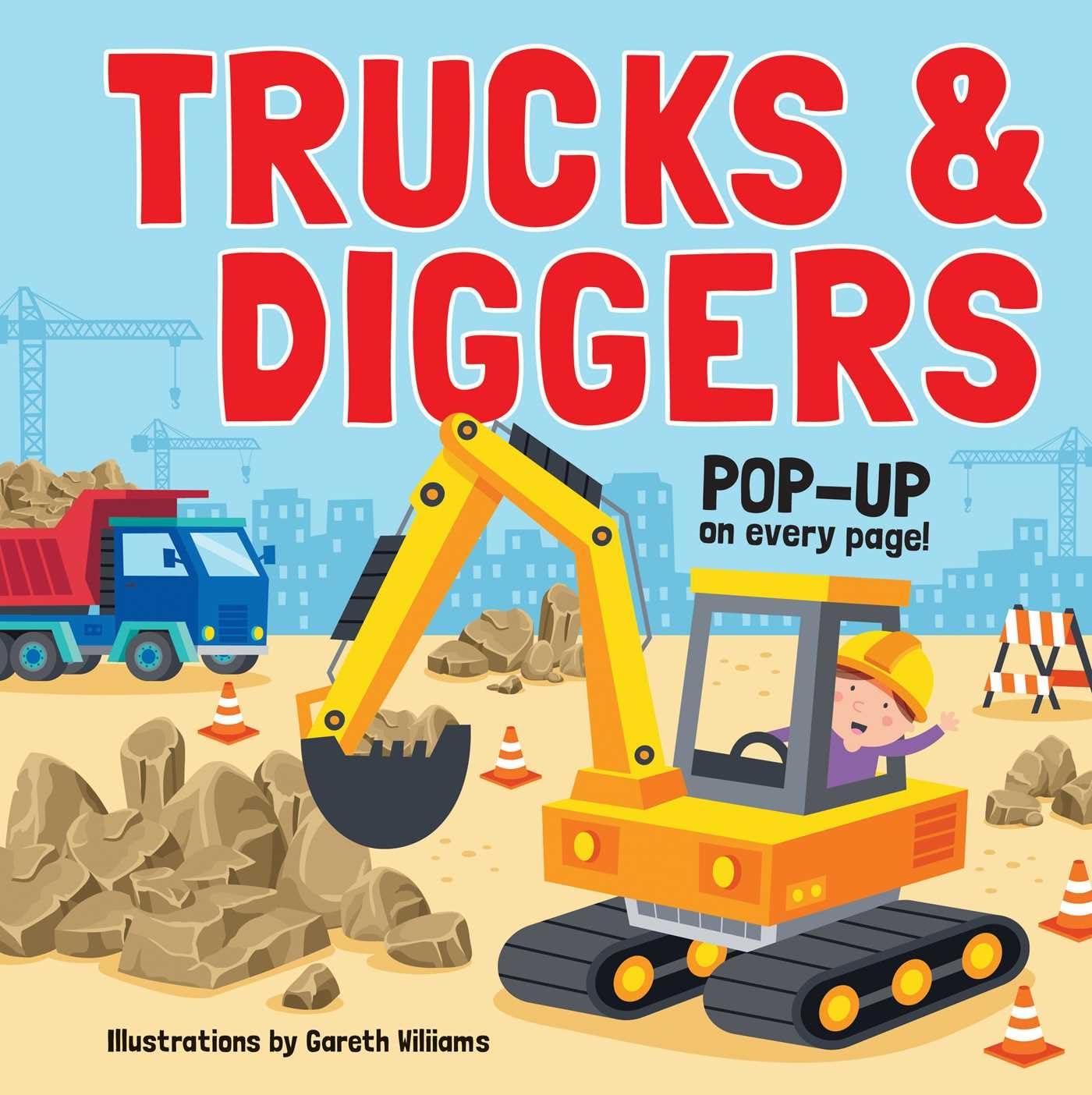 Trucks & Diggers: Pop-Up Book - 729