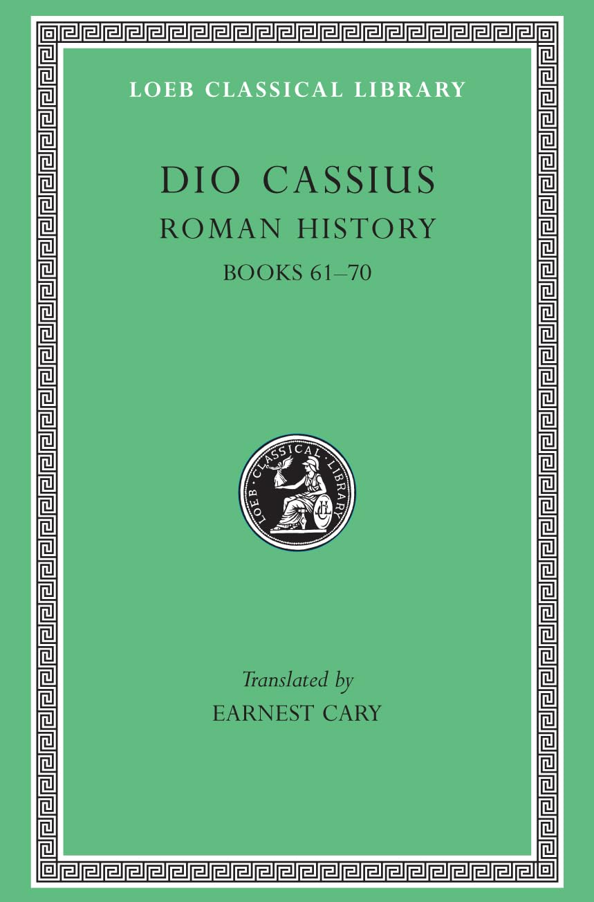 Roman History, Volume VIII: Books 61–70 - 2638