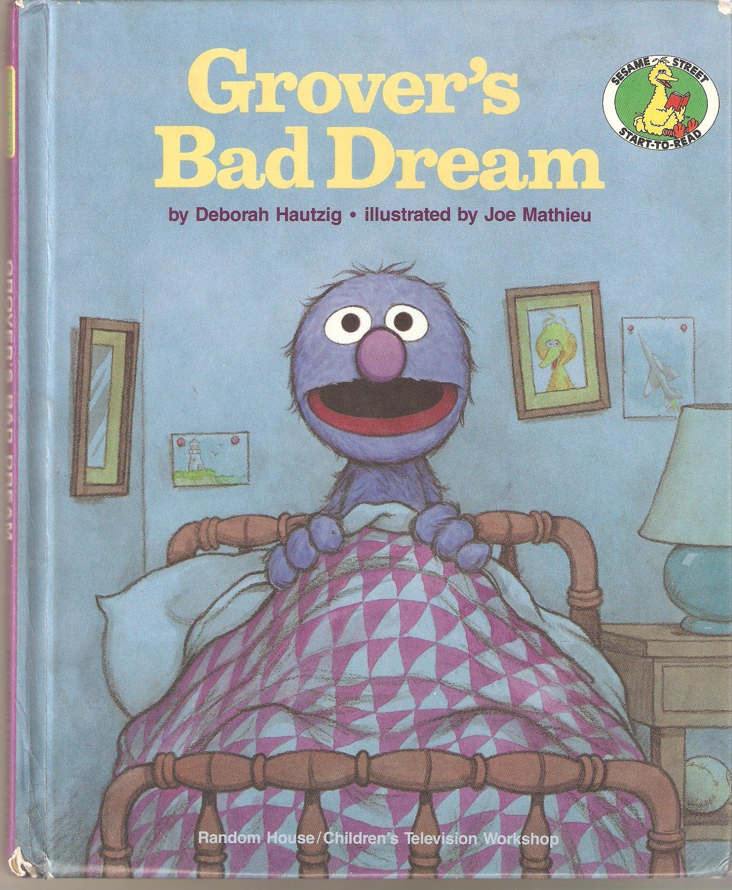 GROVER'S BAD DREAM (Sesame Street Start to Read Book)