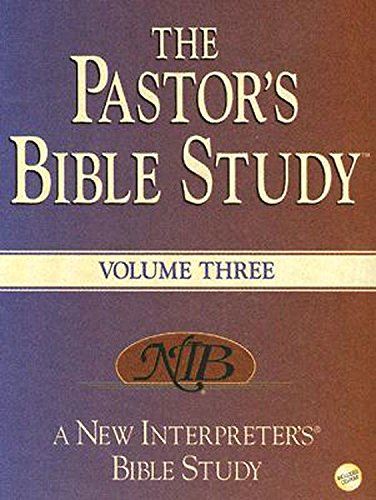 The Pastors Bible Study, Vol. 3 - 2944