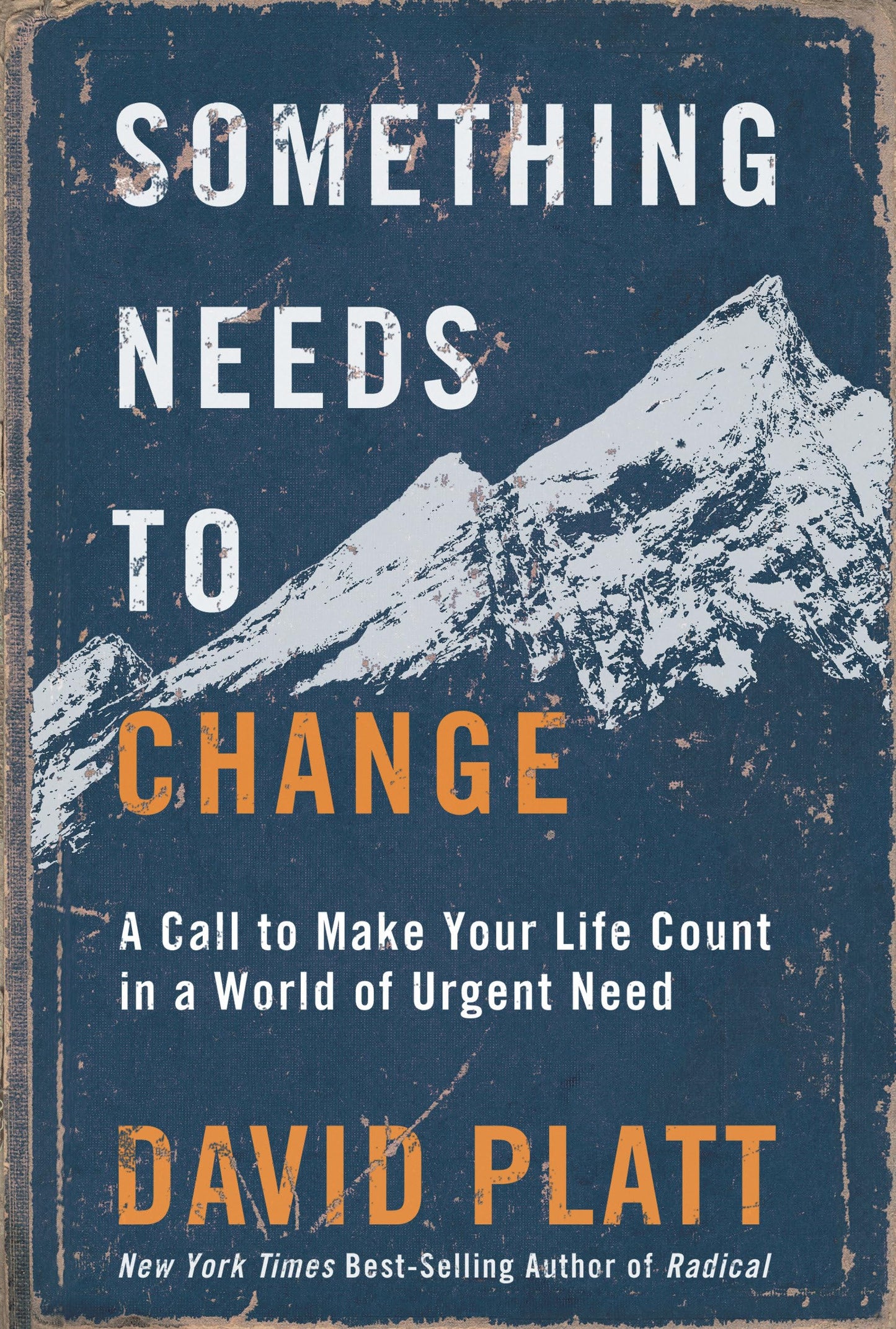 Something Needs to Change: A Call to Make Your Life Count in a World of Urgent Need - 7373