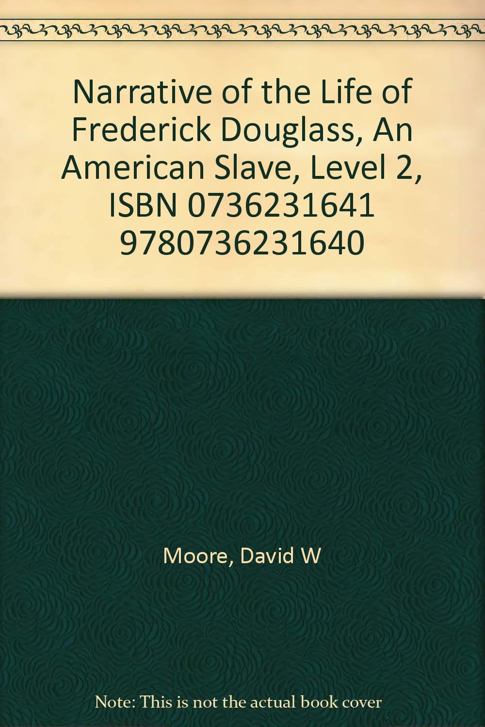 inZone Books: Narrative of the Life of Frederick Douglass (Reader's Workshop)