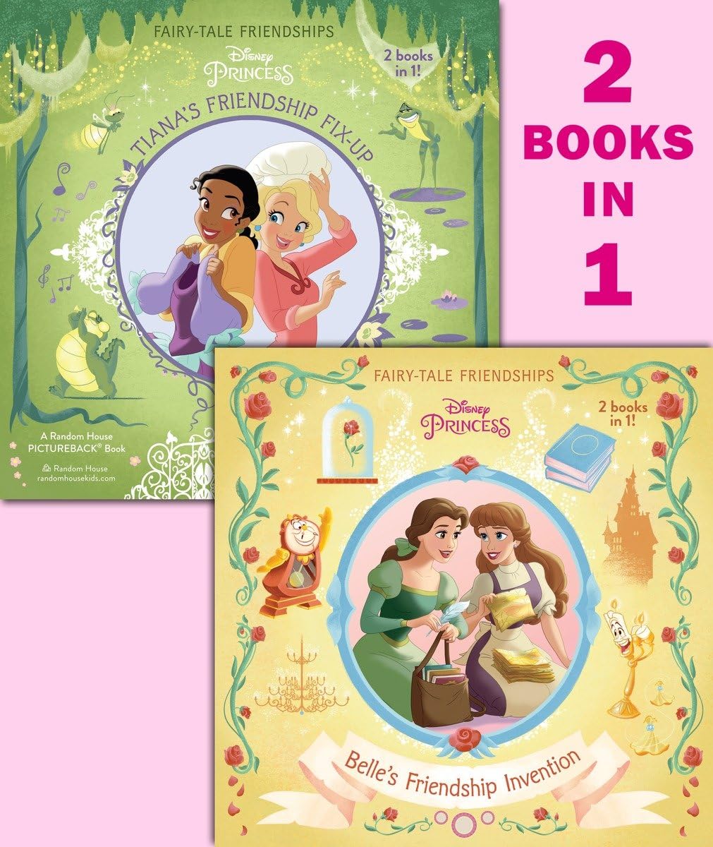 Belle's Friendship Invention/Tiana's Friendship Fix-Up (Disney Princess) (Pictureback(R)) - 5013