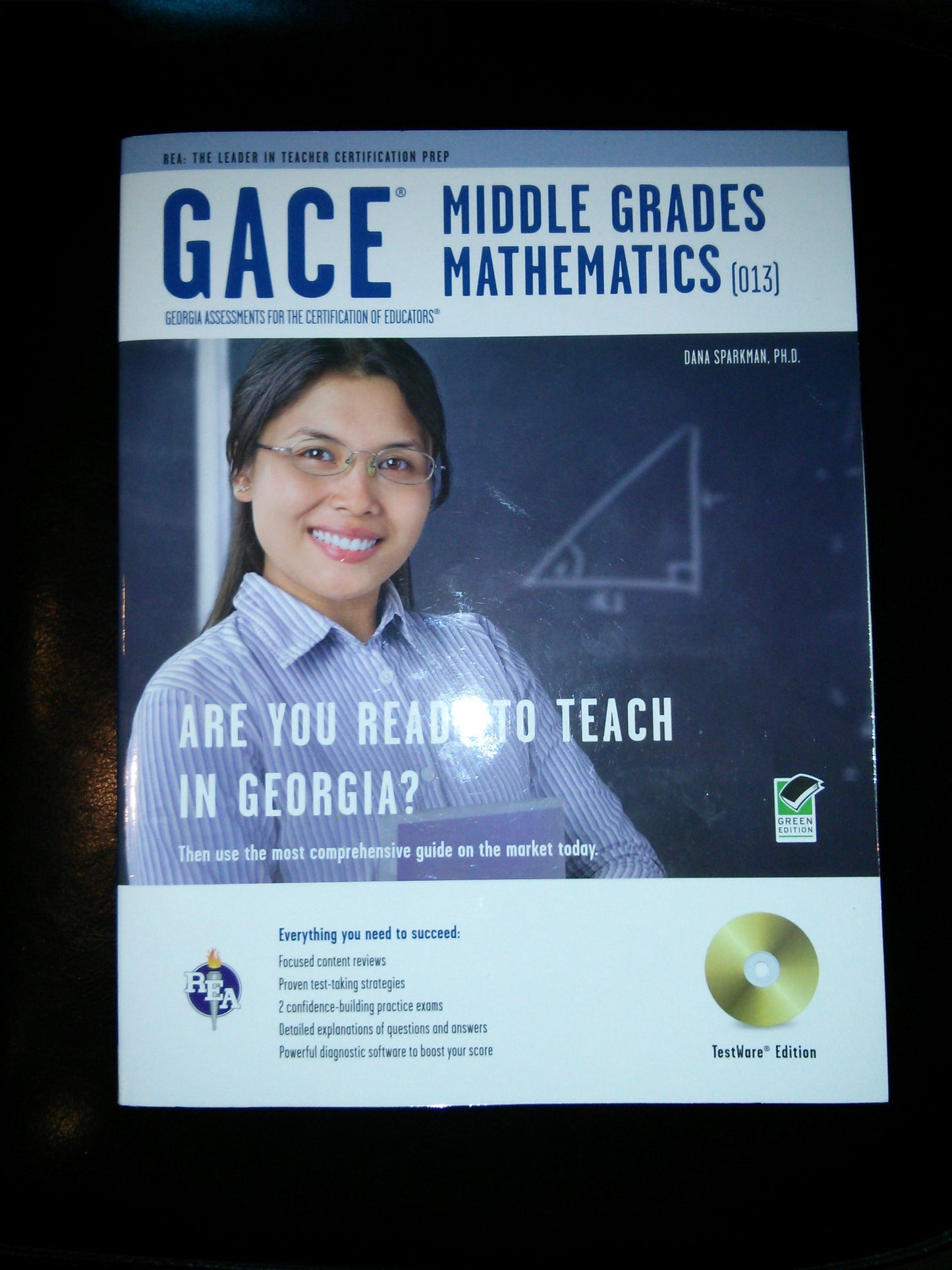 Georgia GACE Middle Grades Math (013) w/ CD-ROM (Georgia GACE Test Preparation) - 4052
