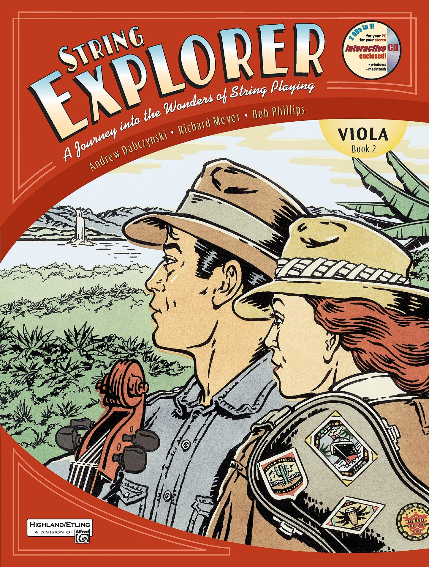 String Explorer, Bk 2: Viola, Book & Interactive CD - 119