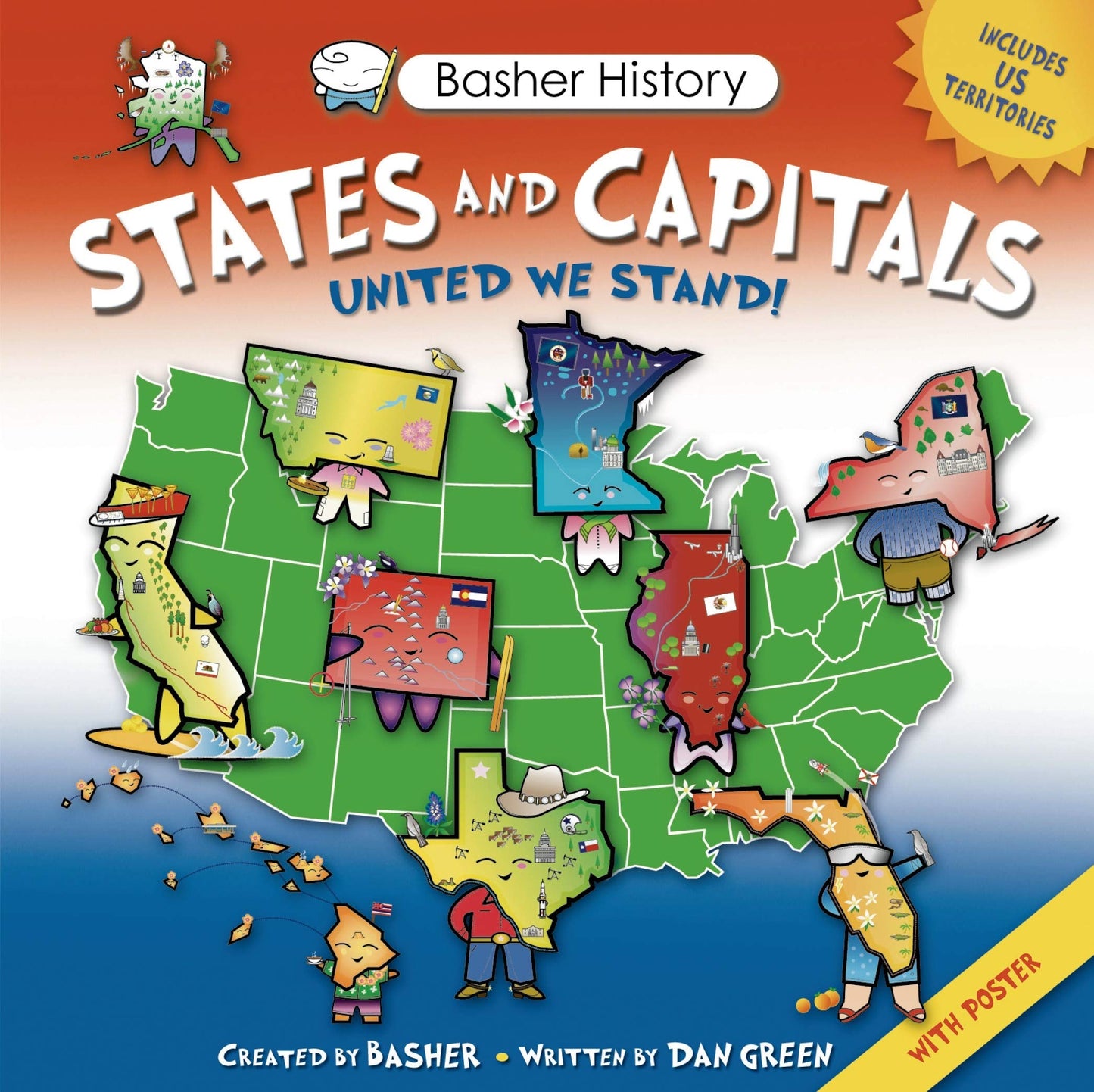Basher History: States and Capitals: United We Stand - 2053