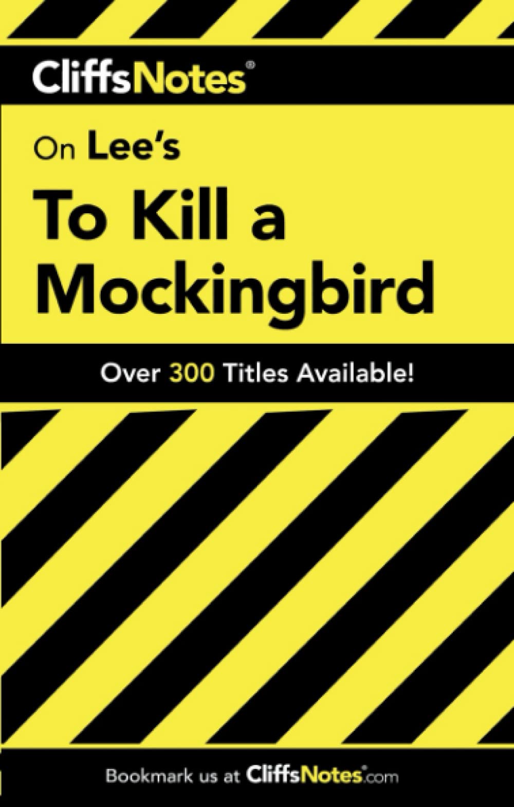 On Lee's To Kill a Mockingbird (Cliffs Notes) - 170