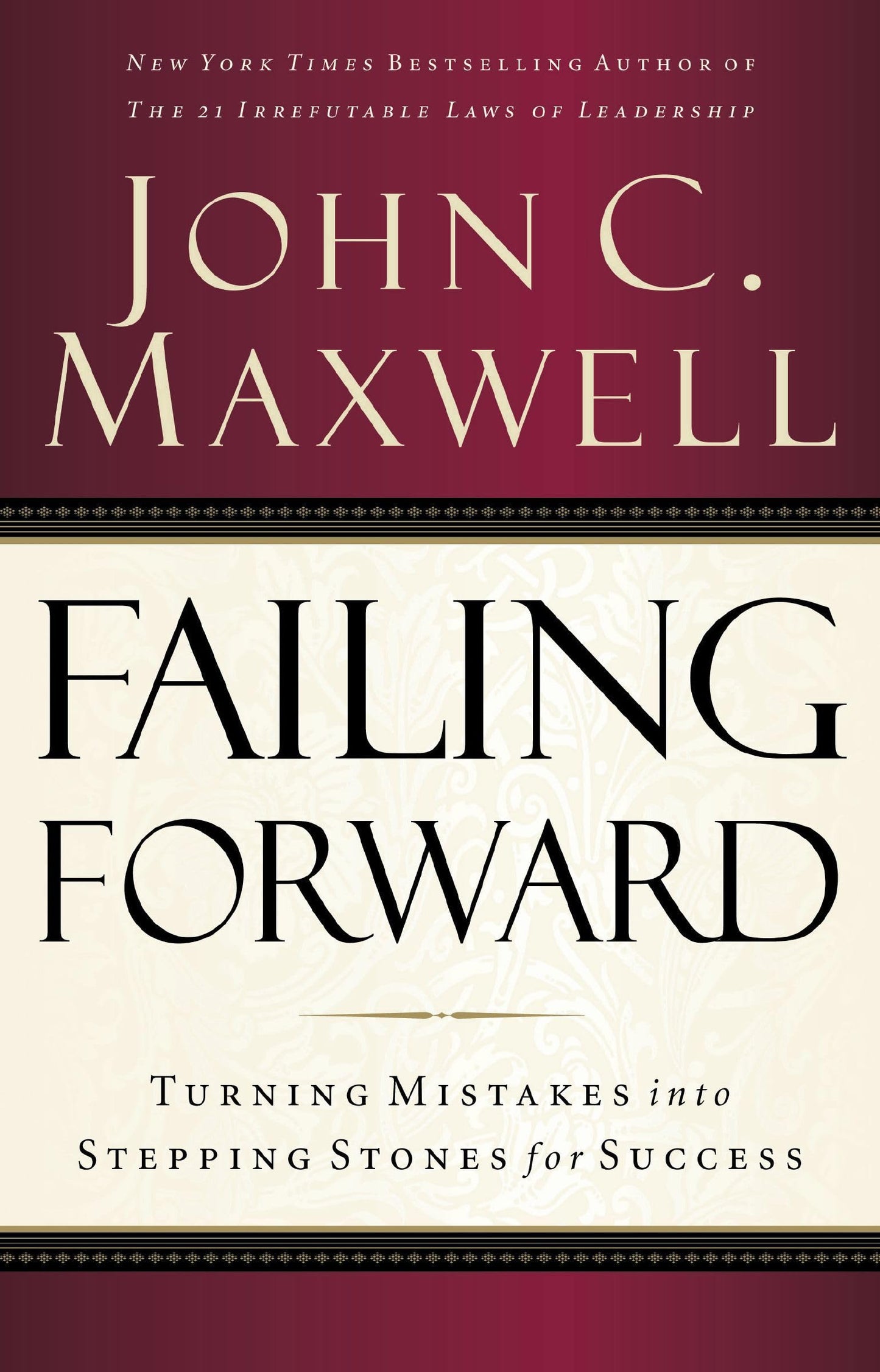 Failing Forward: Turning Mistakes into Stepping Stones for Success - 6594