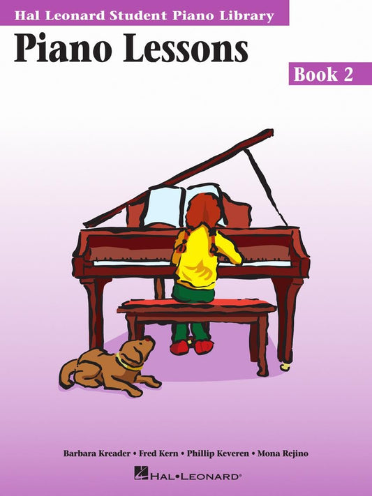 Piano Lessons Book 2: Hal Leonard Student Piano Library - 7702
