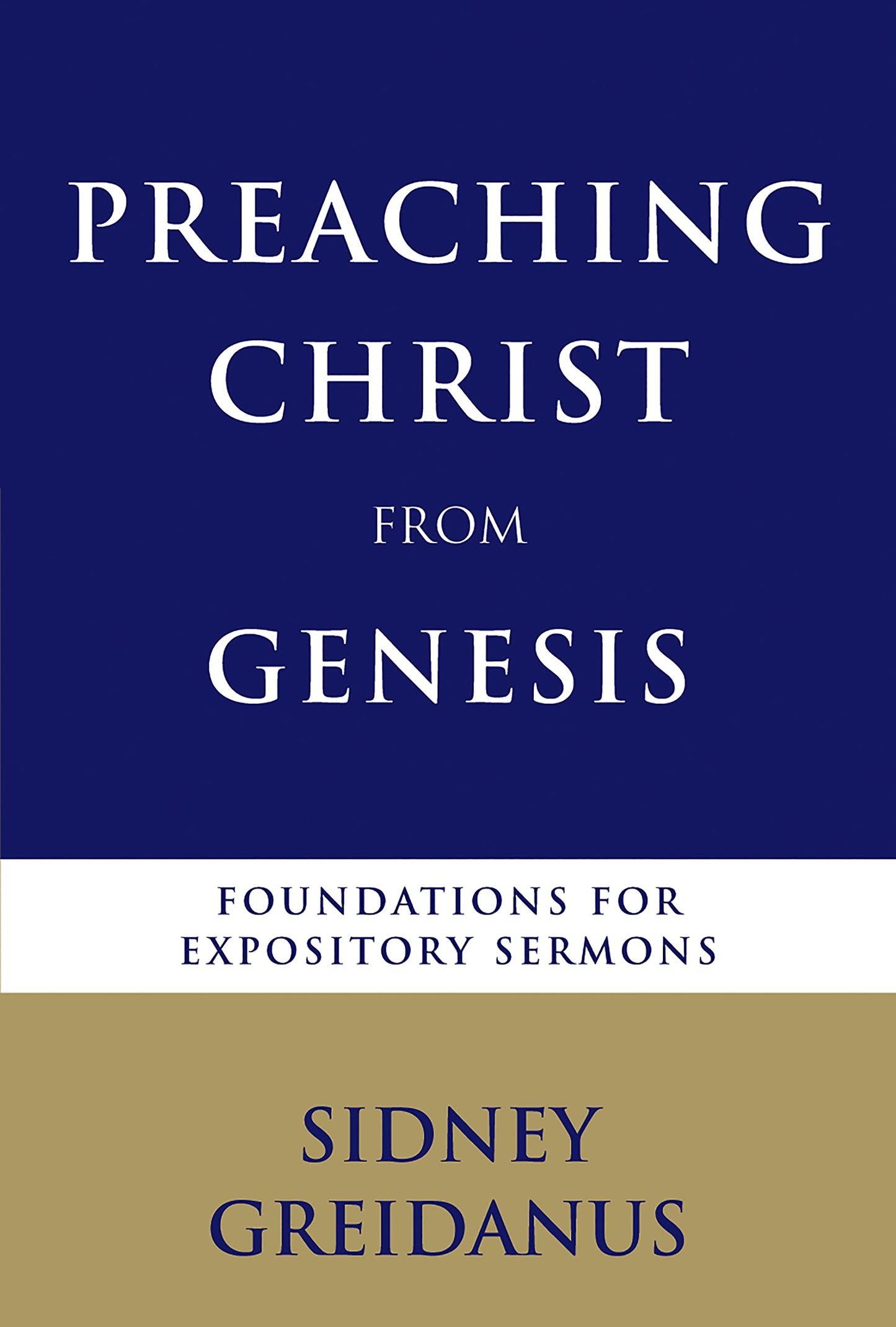Preaching Christ from Genesis - 3187