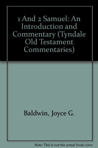 1 And 2 Samuel: An Introduction and Commentary (Tyndale Old Testament Commentaries) - 5541