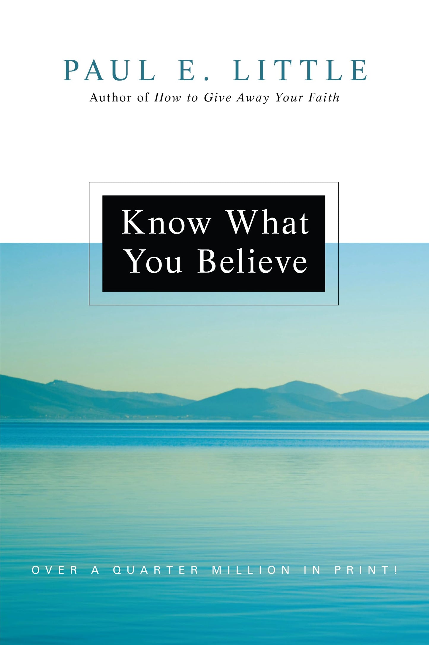 Know What You Believe - 4673