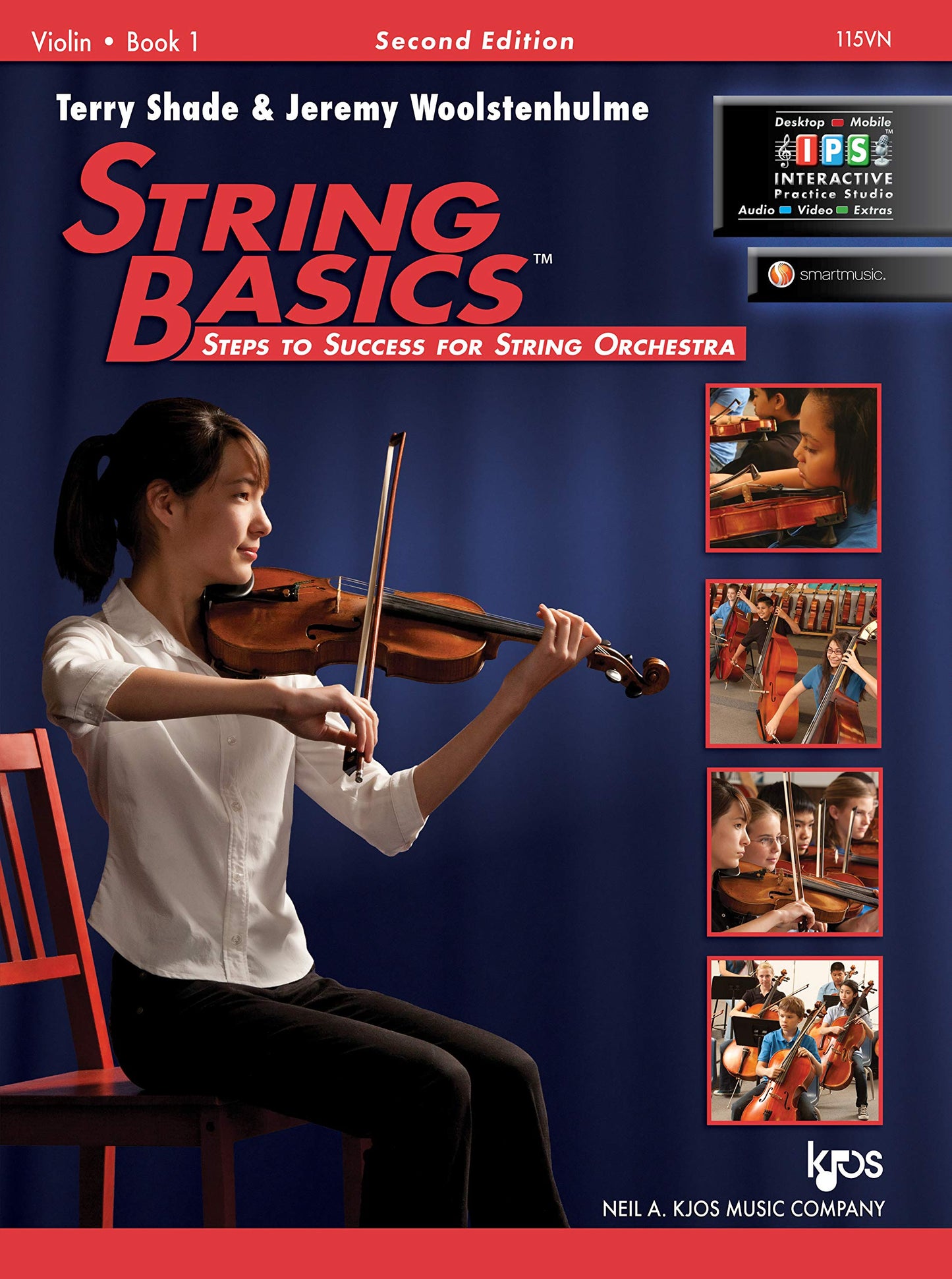 115VN - String Basics: Steps to Success for String Orchestra Violin Book 1 - 6193