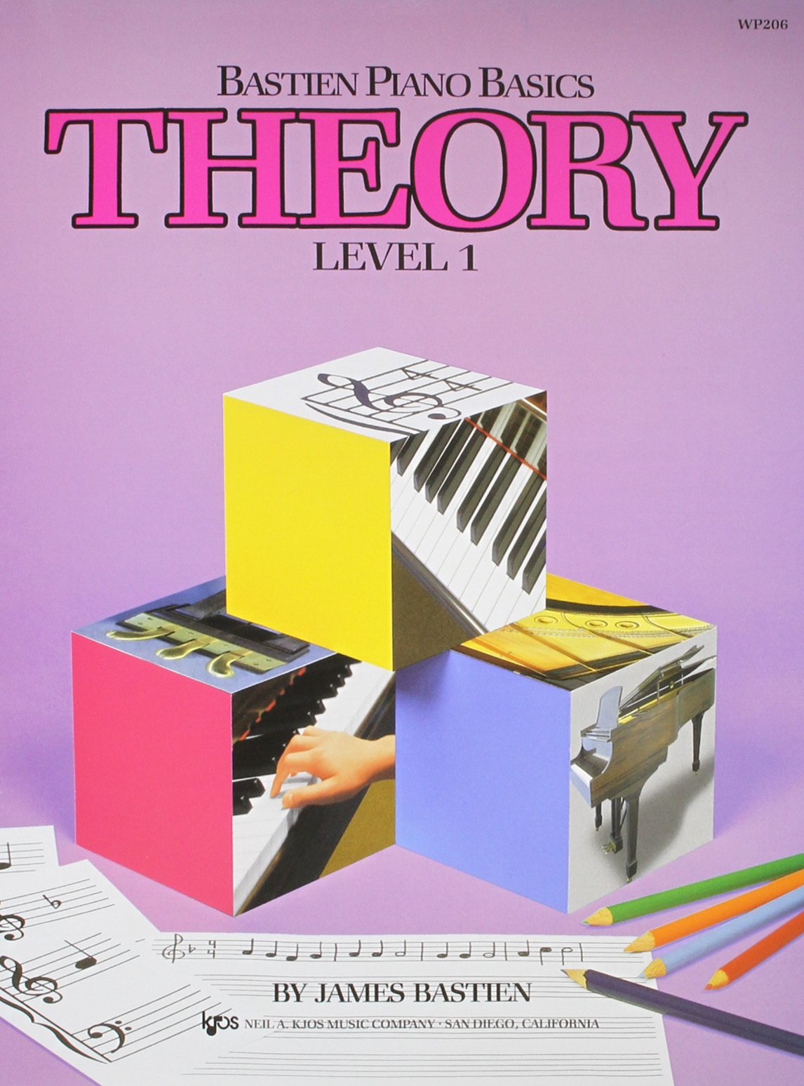 WP206 - Bastien Piano Basics - Theory Level 1 - 2216