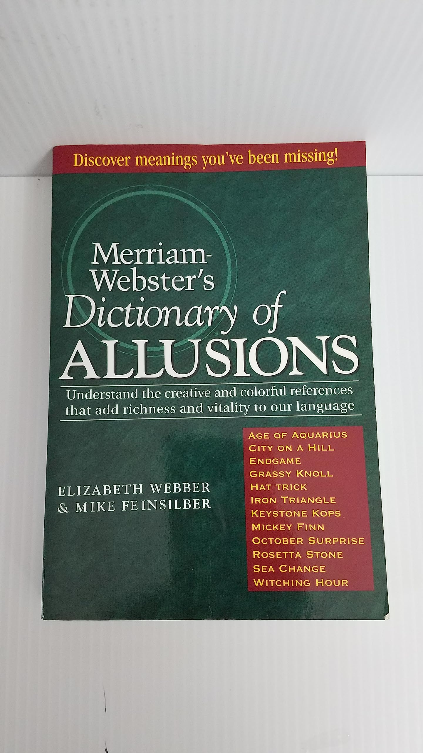 Merriam-Webster's Dictionary of Allusions