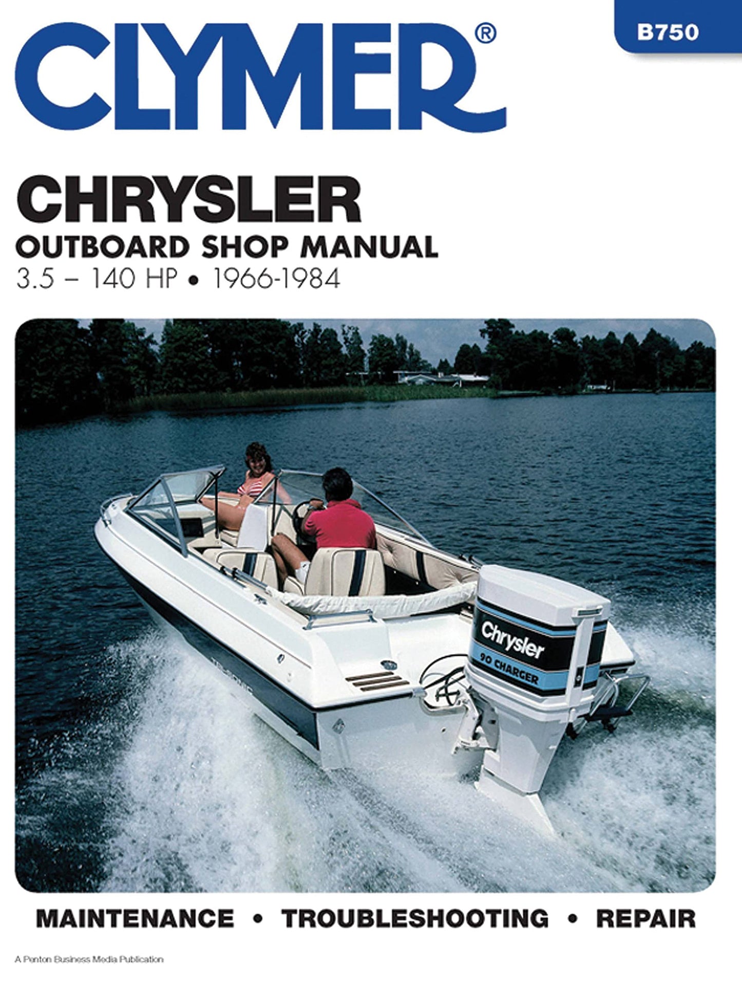 Clymer Chrysler Outboard Shop Manual, 3.5-140 HP, 1966-1984