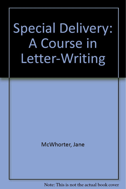 Special Delivery: A Course in Letter-Writing - 7178
