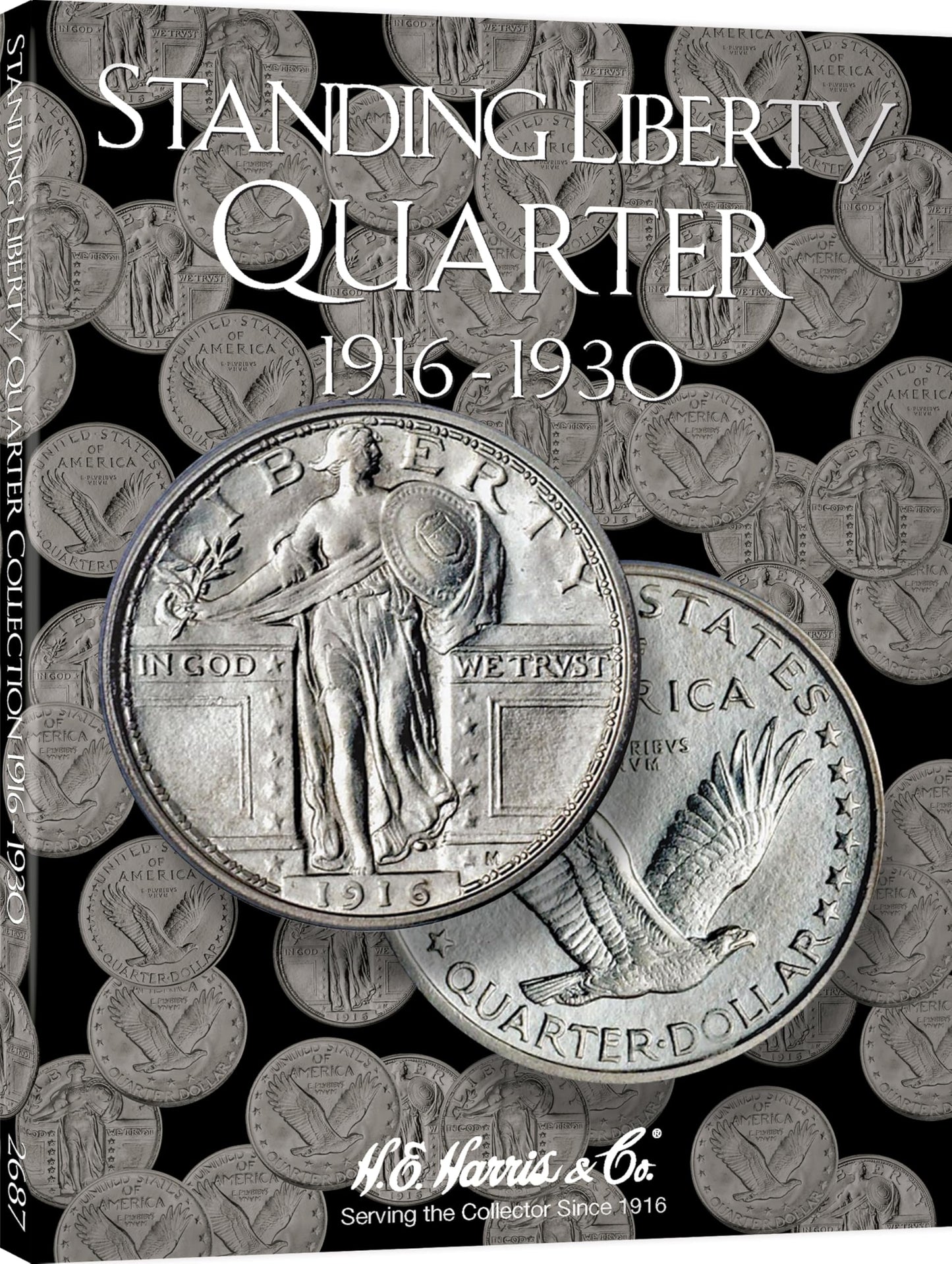 H.E. Harris® Coin Folder - Standing Liberty Quarters: 1916-1930