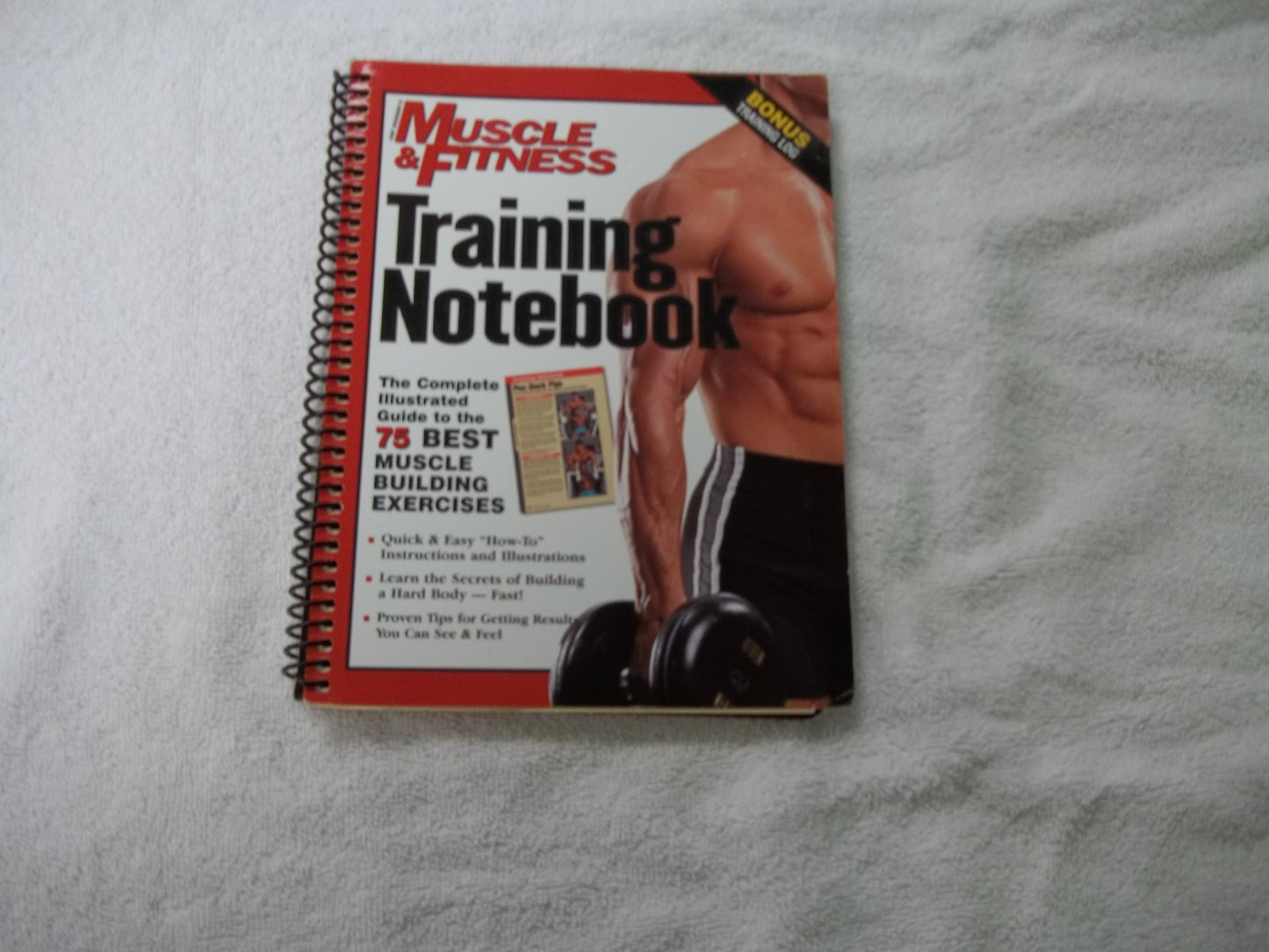 Joe Weider's Muscle and Fitness Training Notebook: An Illustrated Guide to the Best Muscle-Building - 3744