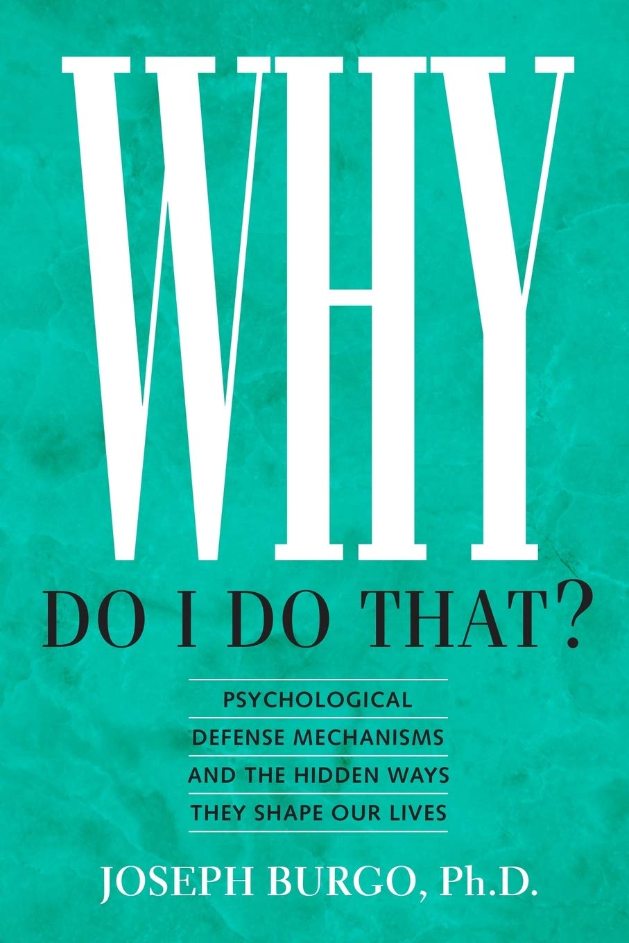 Why Do I Do That?: Psychological Defense Mechanisms and the Hidden Ways They Shape Our Lives - 6438
