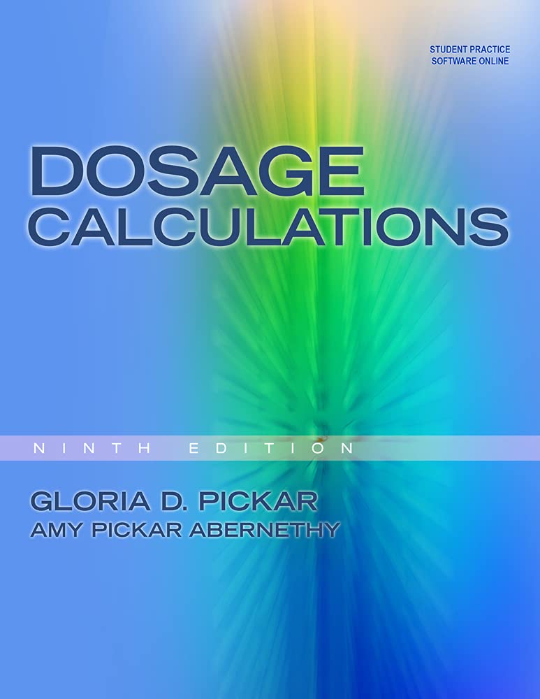 Dosage Calculations, 9th Edition - 6601