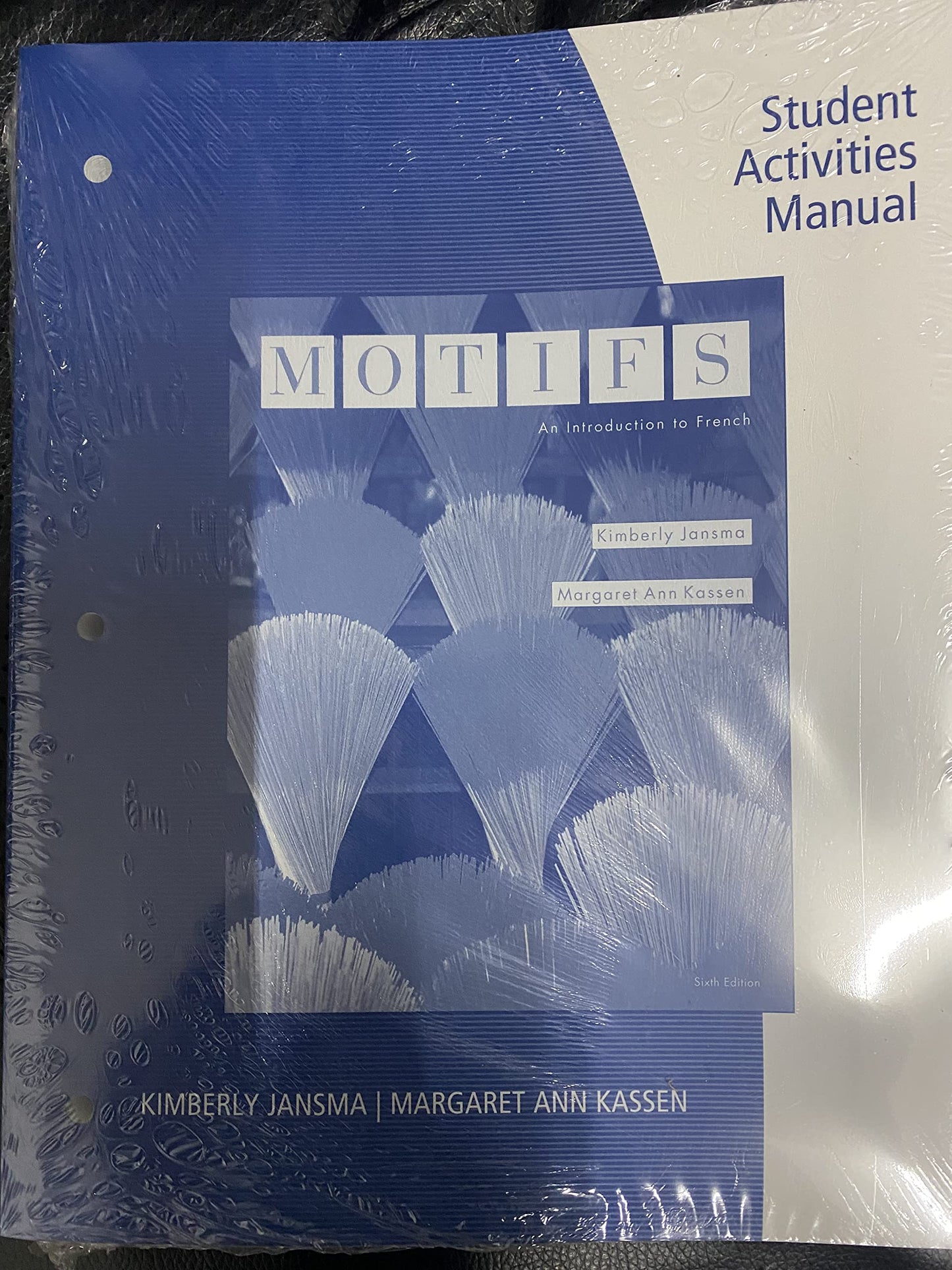 Student Activity Manual for Jansma/Kassen's Motifs: An Introduction to French, 6th - 7371