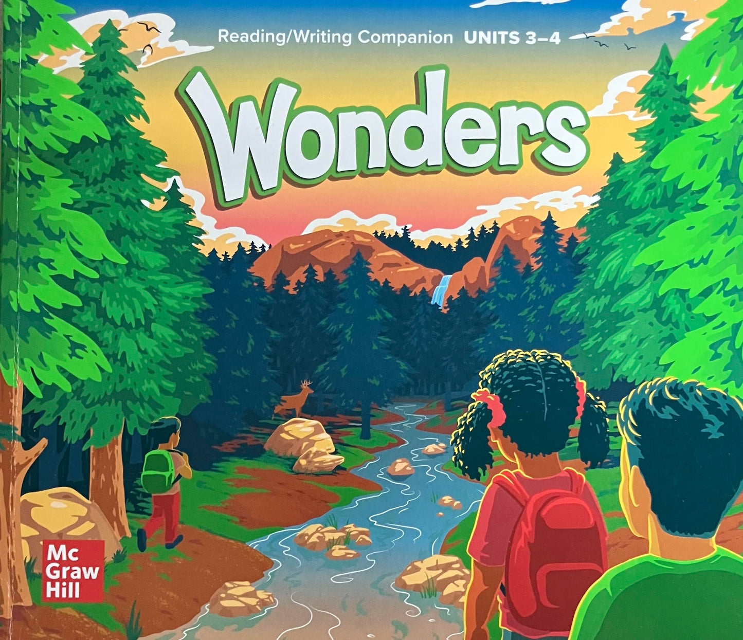 Wonders Grade 4 National Reading Writing Companion Units 3-4 (ELEMENTARY CORE READING)
