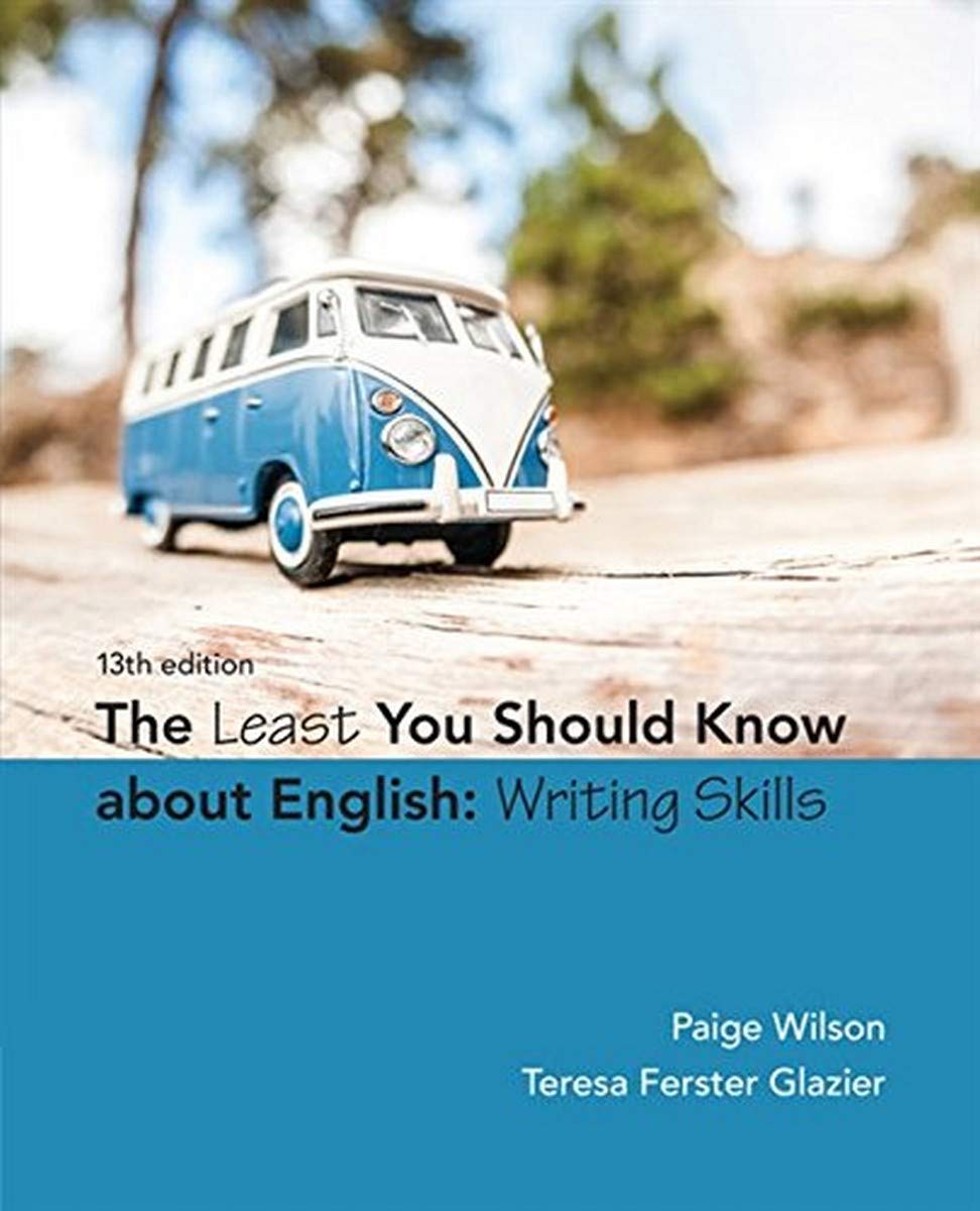 The Least You Should Know About English: Writing Skills - 8898