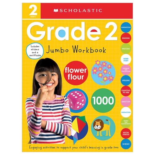 Second Grade Jumbo Workbook: Scholastic Early Learners (Jumbo Workbook) - 6540